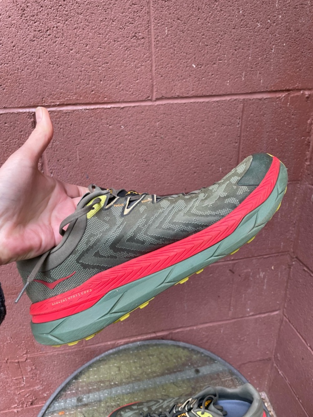 Hoka One Tecton X Trail Running Shoes Size 12 D - Picture 4 of 13